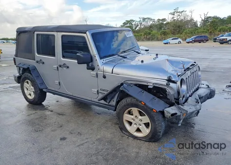 2016 Jeep Wrangler Unlimited Sport from USA, damaged, VIN 1C4BJWDG2GL303628